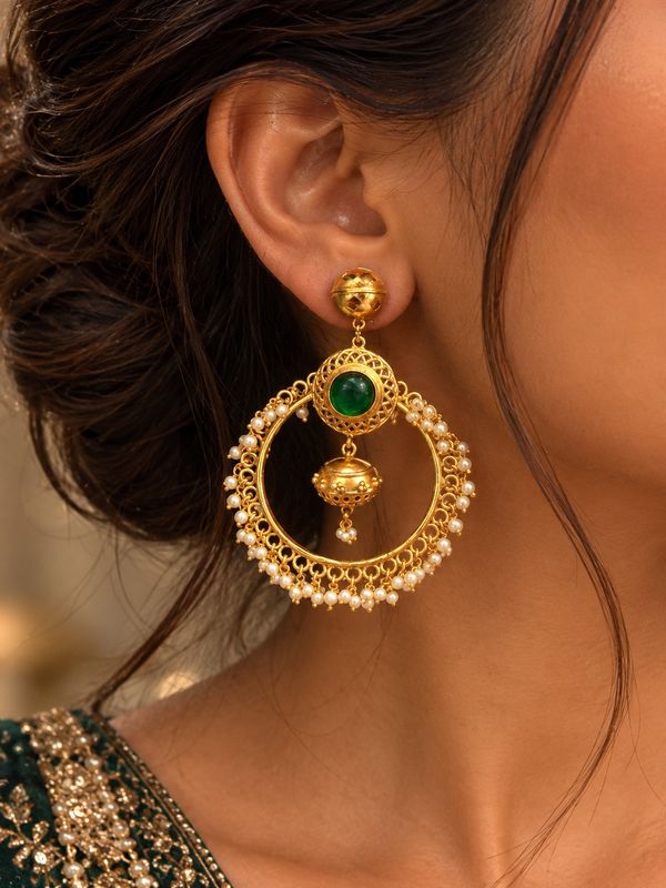 Mehra Heritage Hoop Earrings
