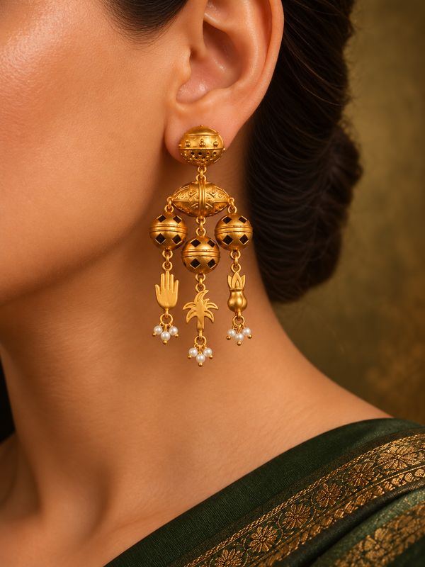 Rajwada Earrings