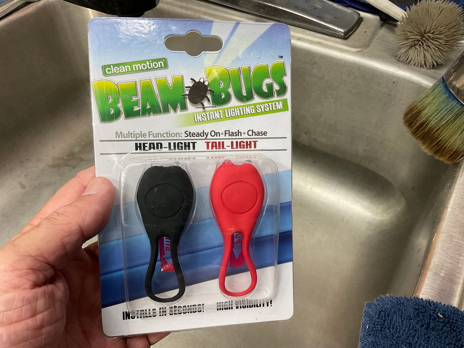 LIGHT CLEAN MOTION COMBO BEAM BUG BK/RD
