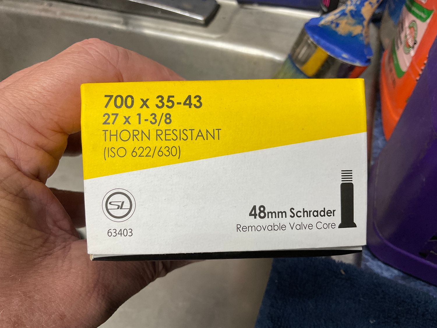 TUBE SV48  - 700x35-43  THORN RES   SUNLT