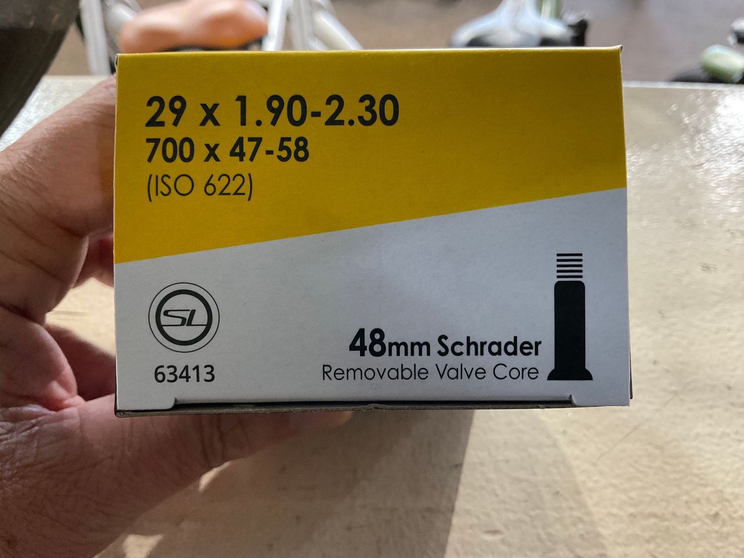 TUBE SUNLT 29x1.90-2.30 SV48 (700x47-58) FFW51mm
