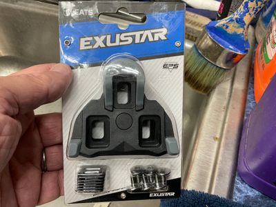 PEDAL CLEAT EXUSTAR BSL11 SPD-SL FIXED black