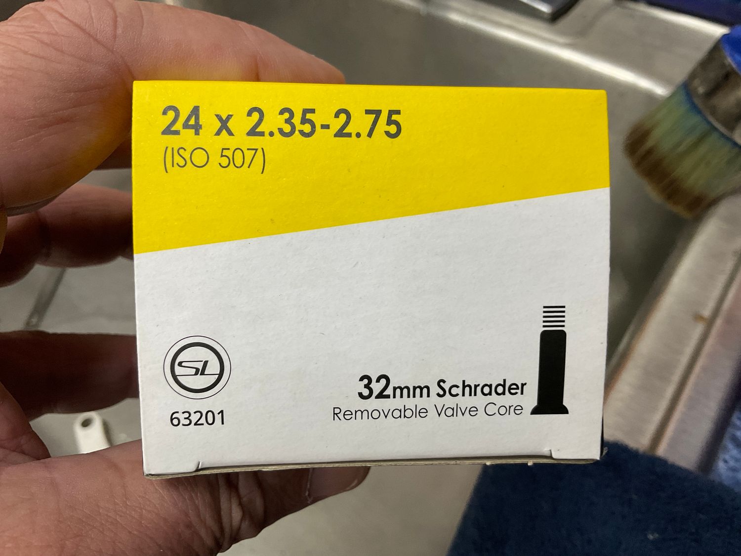 TUBE  SV32  24x2.35-2.75  Sunlite