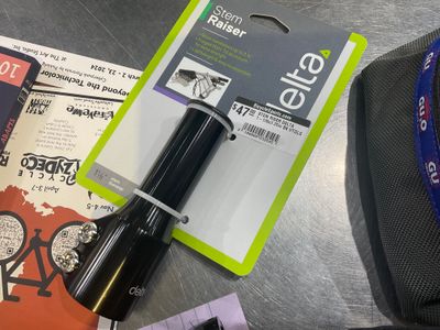 STEM RISER DELTA 1-1/8x3.25in BK f/TDLS STEM RISER DELTA 1-1/8x3.25in BK f/TDLS