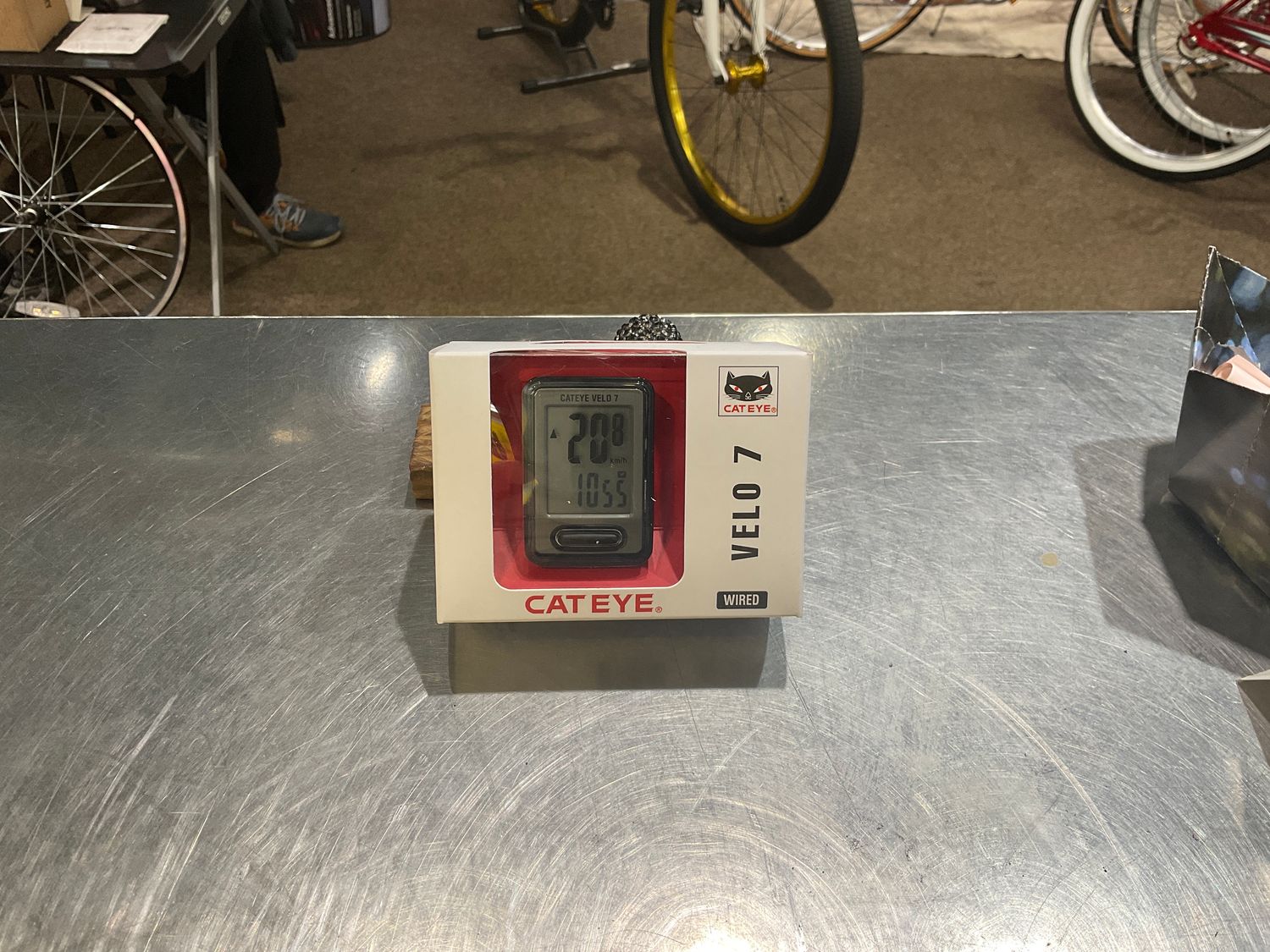 COMPUTER CATEYE CC-VL520 VELO-7 WIRED BK