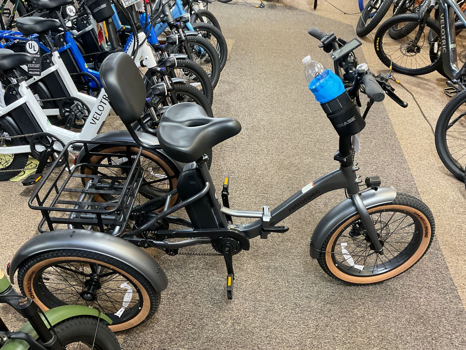 Boca Rev Trike 500W/48V Graphite Retrocpec