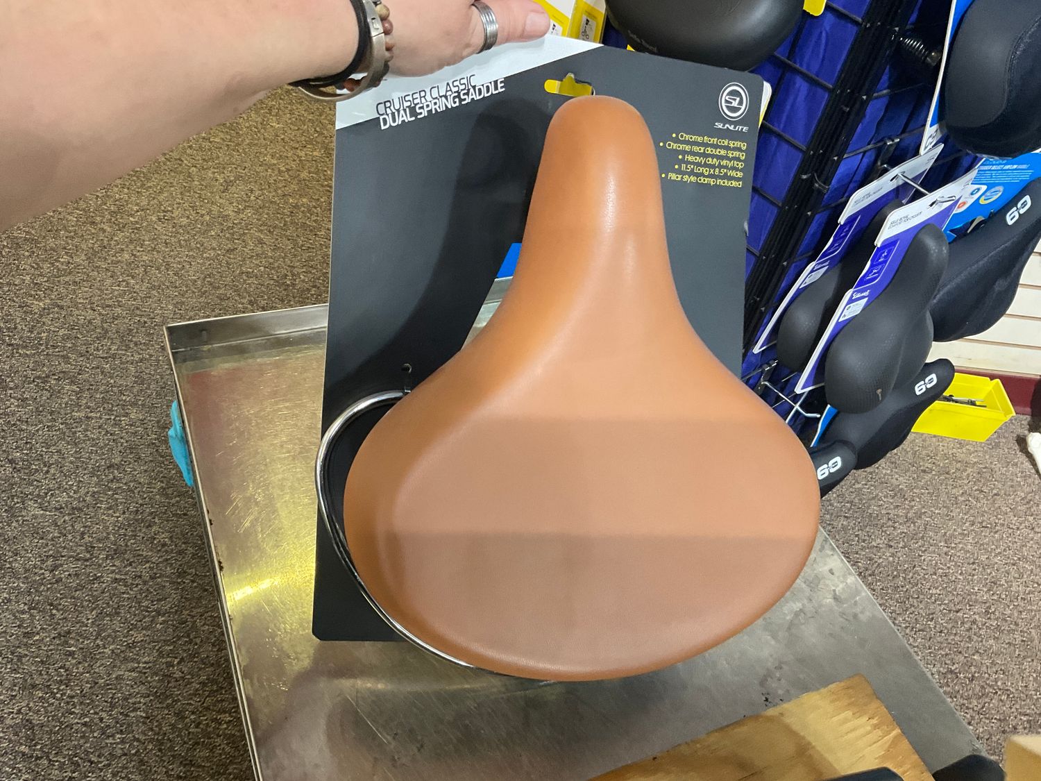 SADDLE SUNLT CRUISER CLASSIC w/HANDLE BN