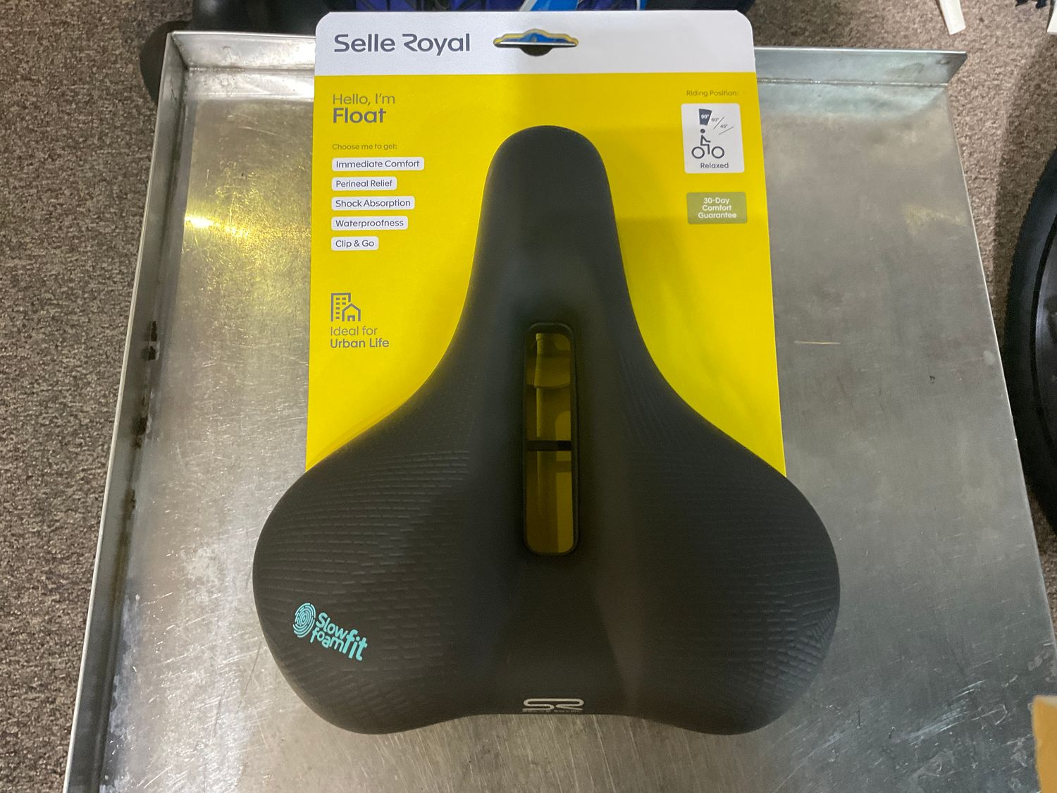 Float Saddle - Comfort - Float Relaxed - Unisex - Black