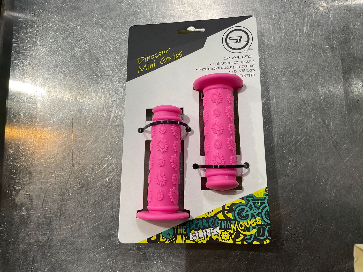 GRIPS SUNLT COMFORT FLOWER 97mm PK *fits 7/8 basrs*