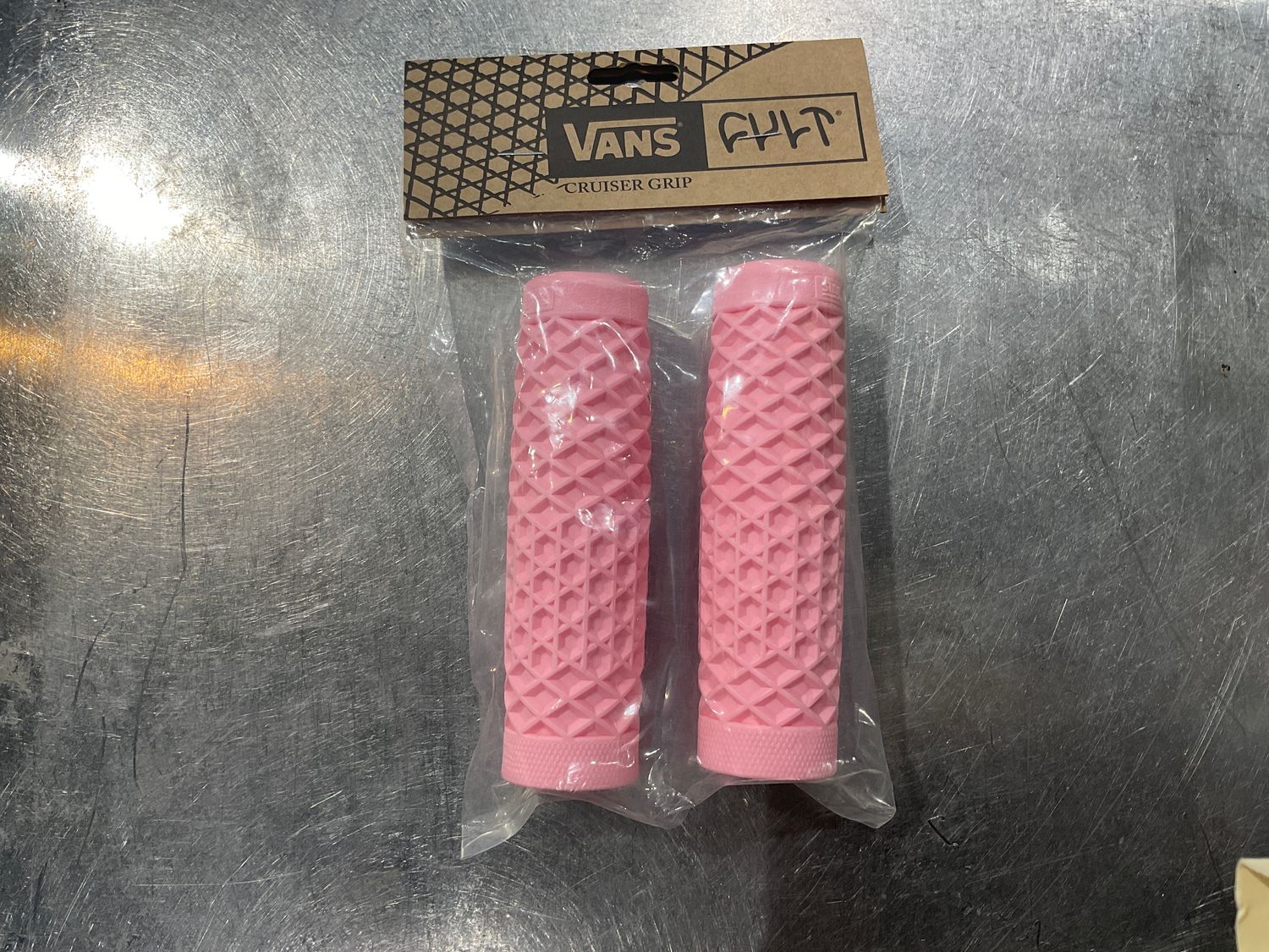 ODI Cult x Vans Cruiser Grip - Rose Pink