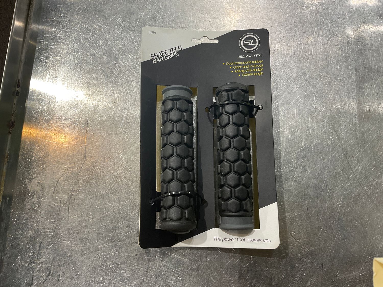 GRIPS SUNLT DUAL COMPOUND 130mm BLK