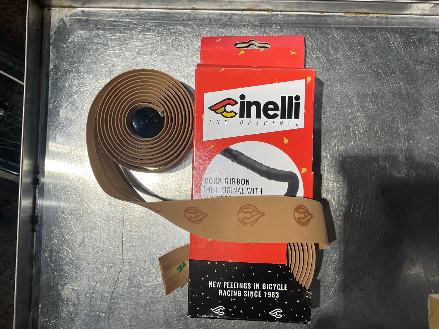 Cinelli Cork Ribbon Bar Tape - Tan