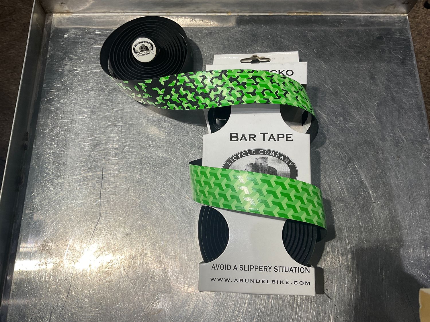 Arundel Bar Tape Art Gecko Bar Tape Green