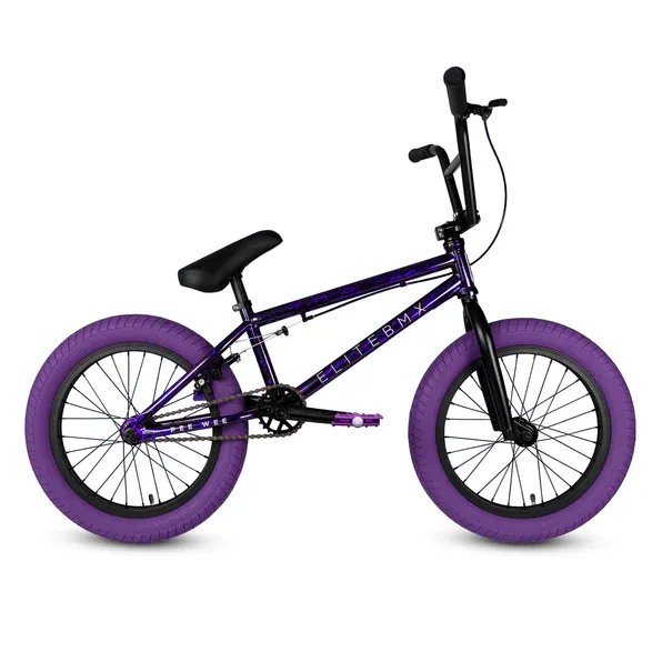 Elite BMX Pee Wee 18&quot; Purple Carnage