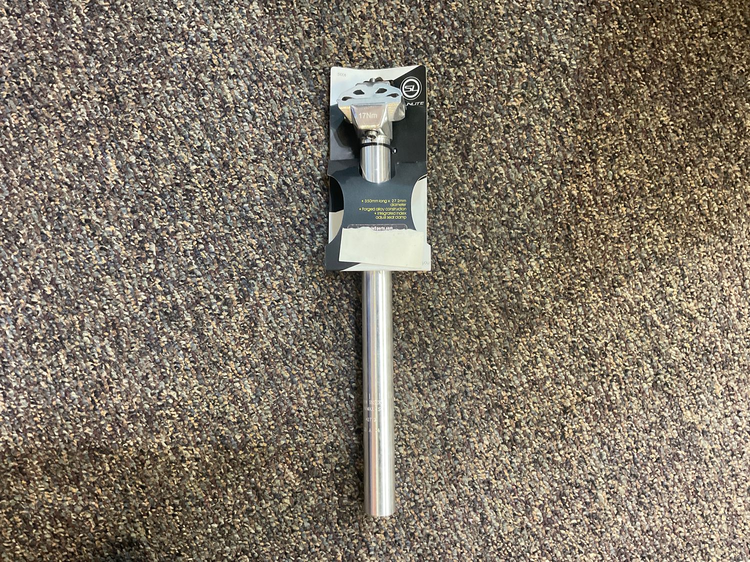 SEATPOST SUNLT CLASIC 27.2x350 wCLMP SL