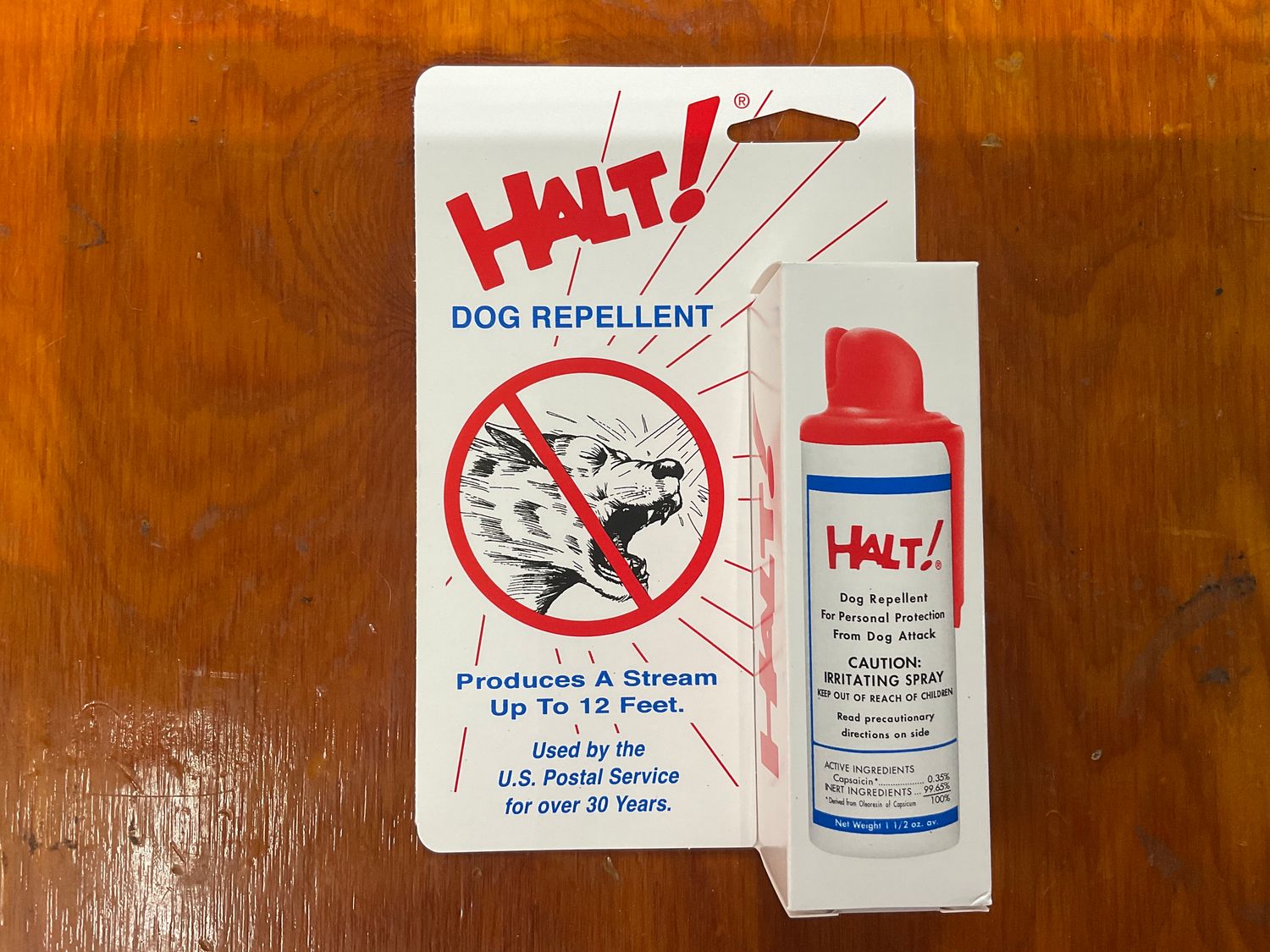 SAFETY REPELLANT HALT DOG REPELLANT