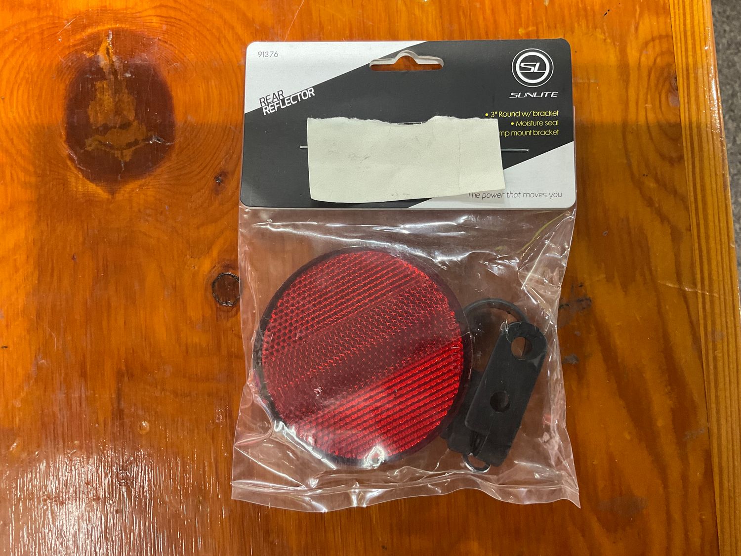 REFLECTOR SUNLT REAR ONLY 3in