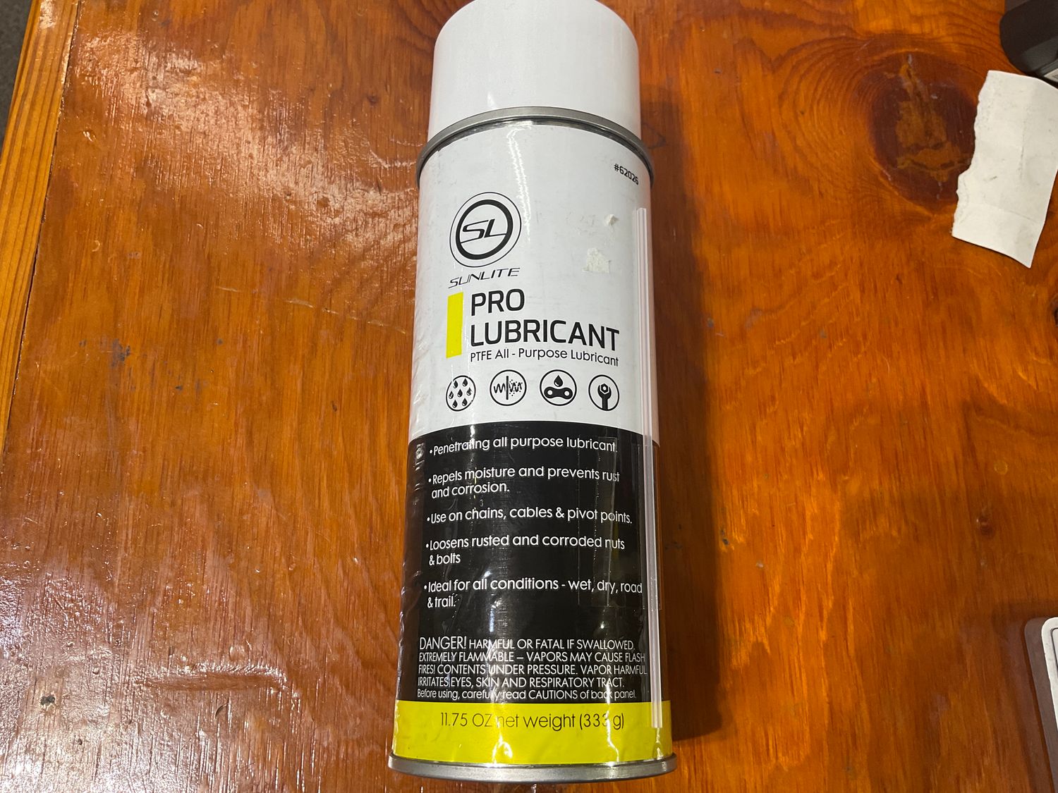 LUBE SUNLT 12oz AEROSOL w/PTFE
