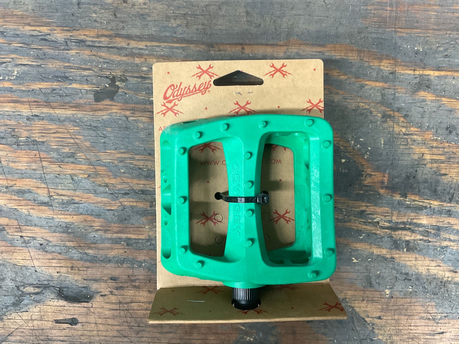 PEDALS ODY MX TWISTED PC 9/16 MK-GN