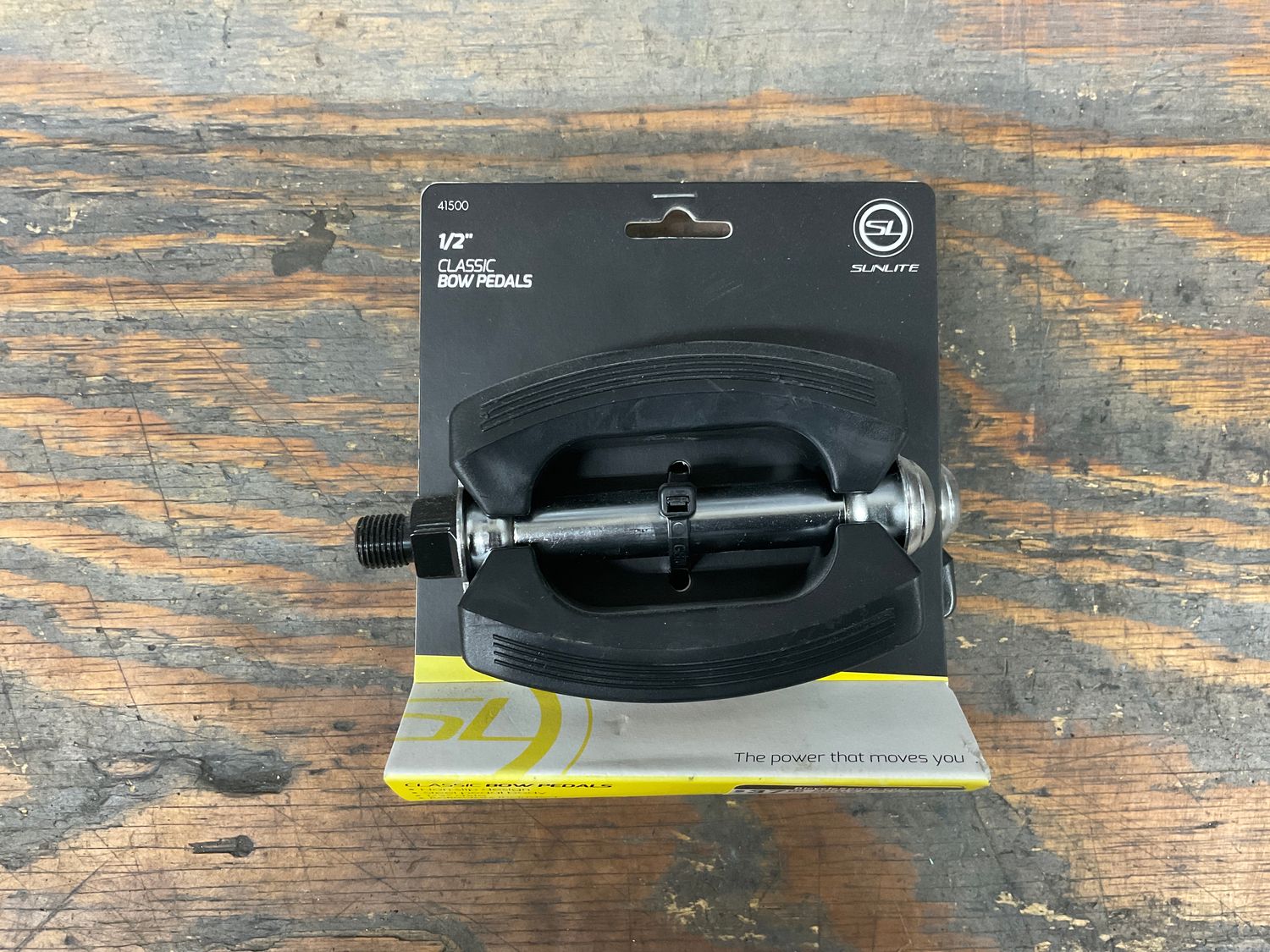 PEDALS SUNLT CLASSIC PVC BLOCK-1/2