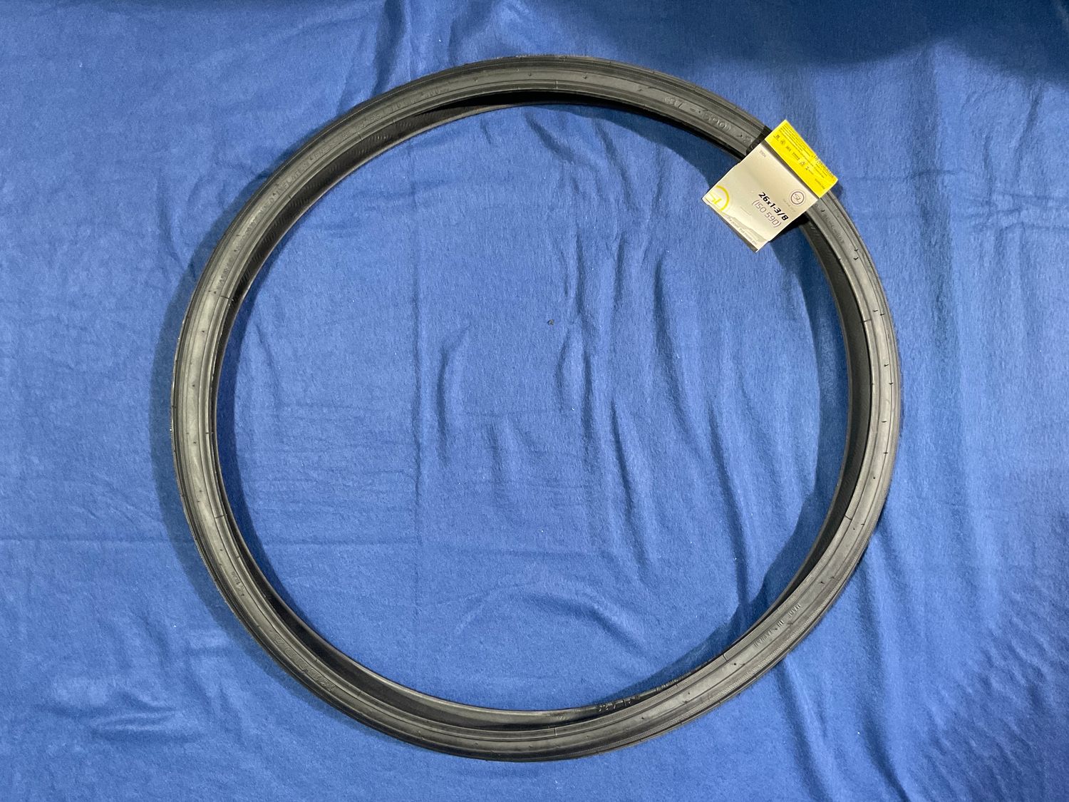 TIRE 26x1-3/8 BK/BK RD K40 WIRE SUNLT