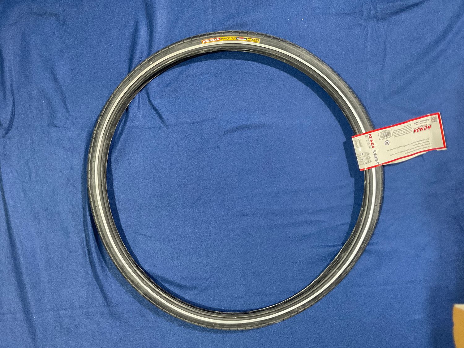 TIRE KEN KWEST 26x1.25 BK/BK/REF PRC/60 WIRE 100psi
