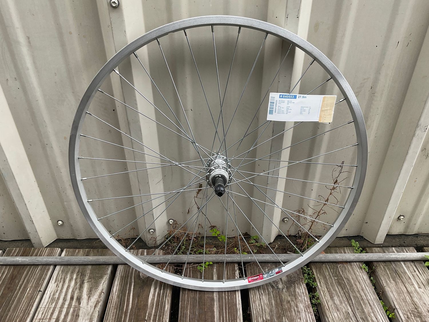 WHL RR 27.5 584x19 WEI 519 SL 36 WM AQ1000 FW 5/6/7sp QR SL 135mm 14gUCP
