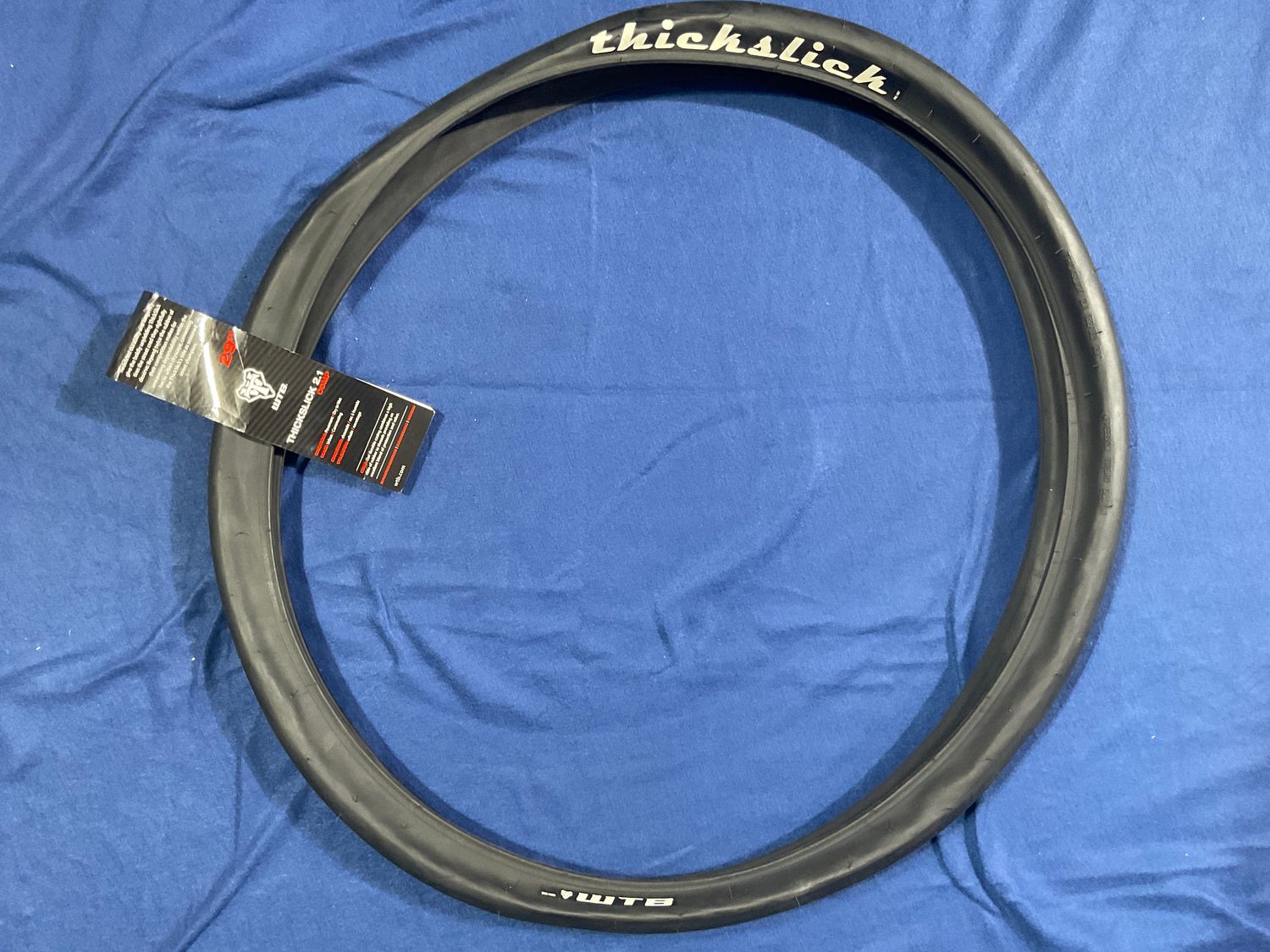 WTB ThickSlick Tire - 29 x 2.1, Clincher, Wire, Black, Comp