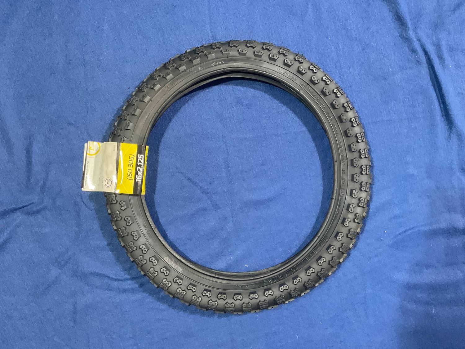 TIRE SUNLT 16x2.125 BK/BK MX3 K50 WIRE