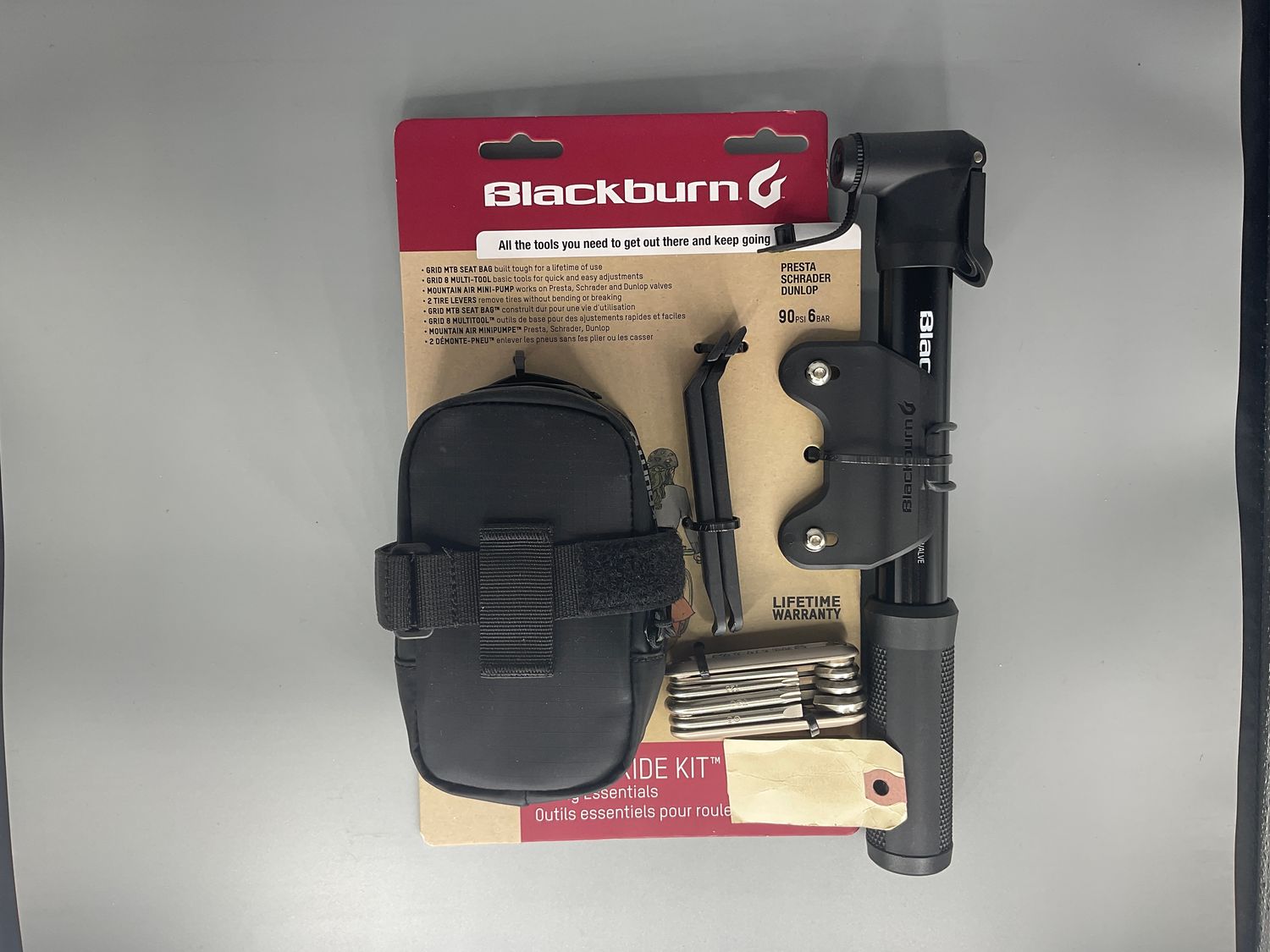 Tool   Blackburn  LOCAL RIDE KIT  w / Mini- Pump