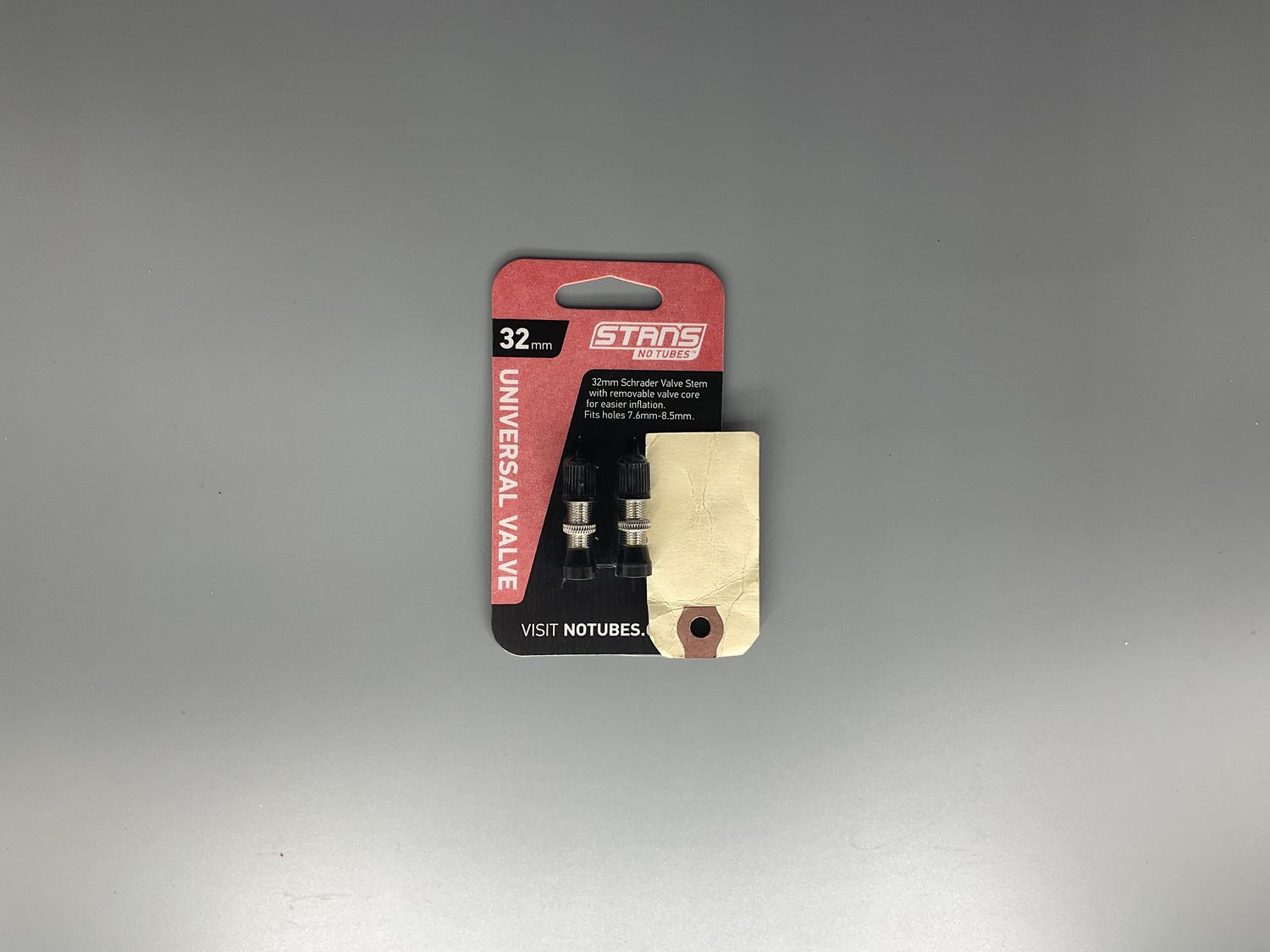 Stan&#39;s NoTubes Brass Valve Stems - 32mm Universal Schrader Pair