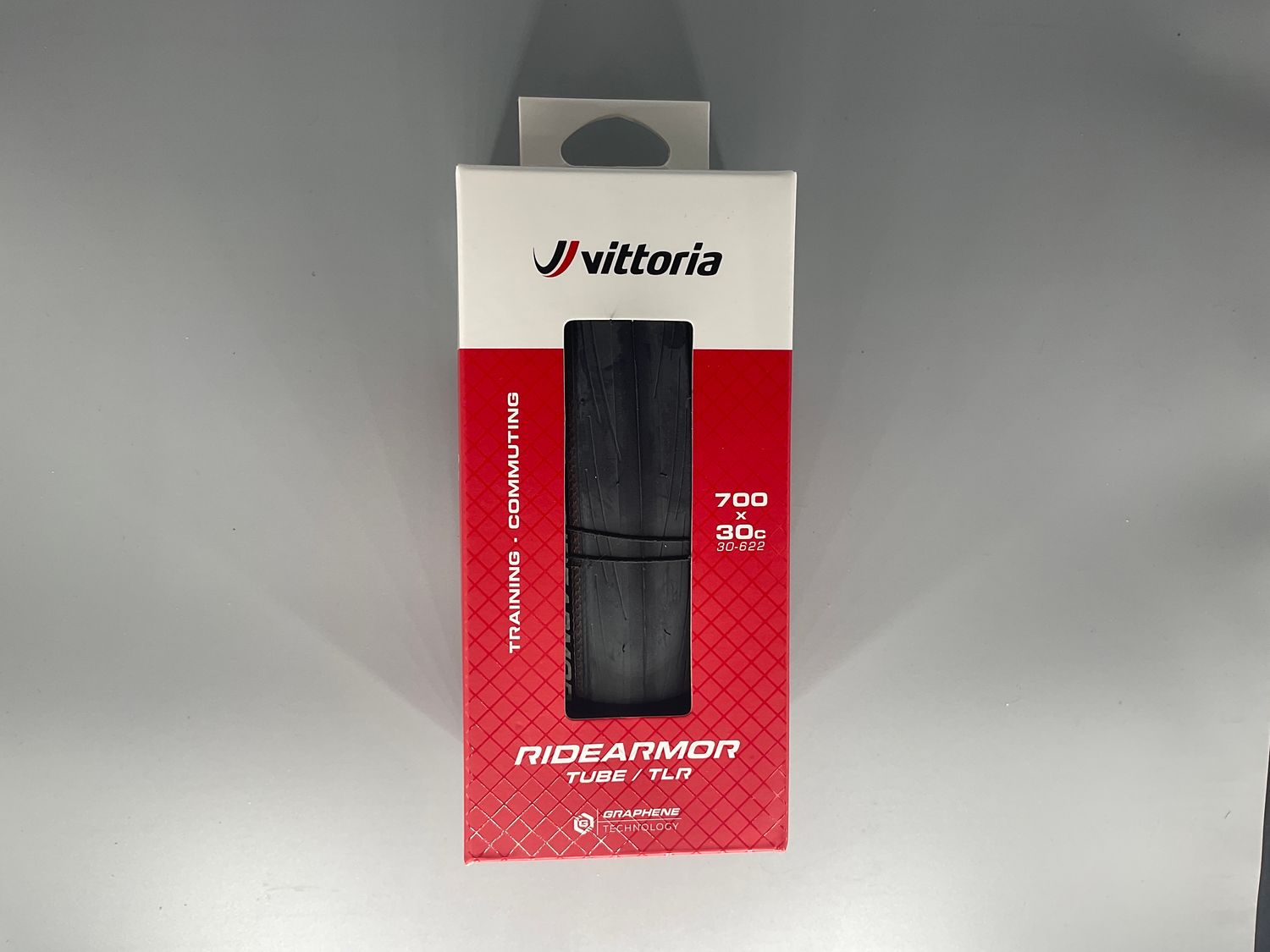 Vittoria Ride Armor II Tire - 700 x 30, Tubeless, Folding, Black, Graphene + Silica, G2.0
