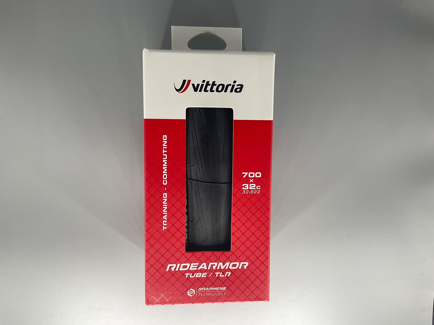 Vittoria Ride Armor II Tire - 700 x 32, Tubeless, Folding, Black, Graphene + Silica, G2.0