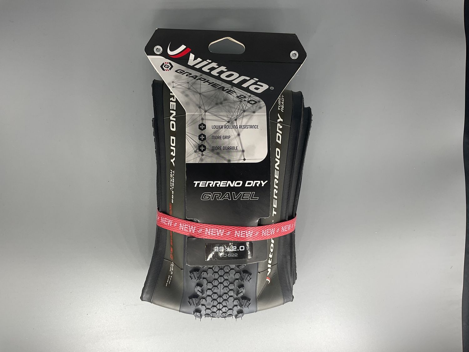 Tire 29x2.0  /  700 x 50, Terreno Dry Tubeless, Folding, Black/Anthracite, G2.0 Vittoria