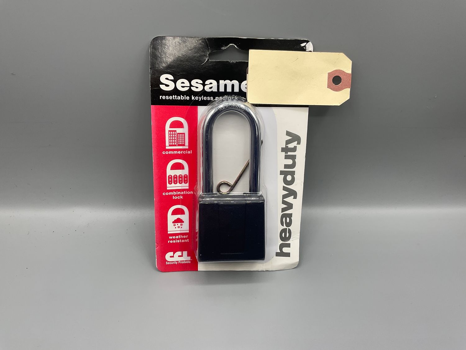 Sesamee Long Tongue Resettable Padlock