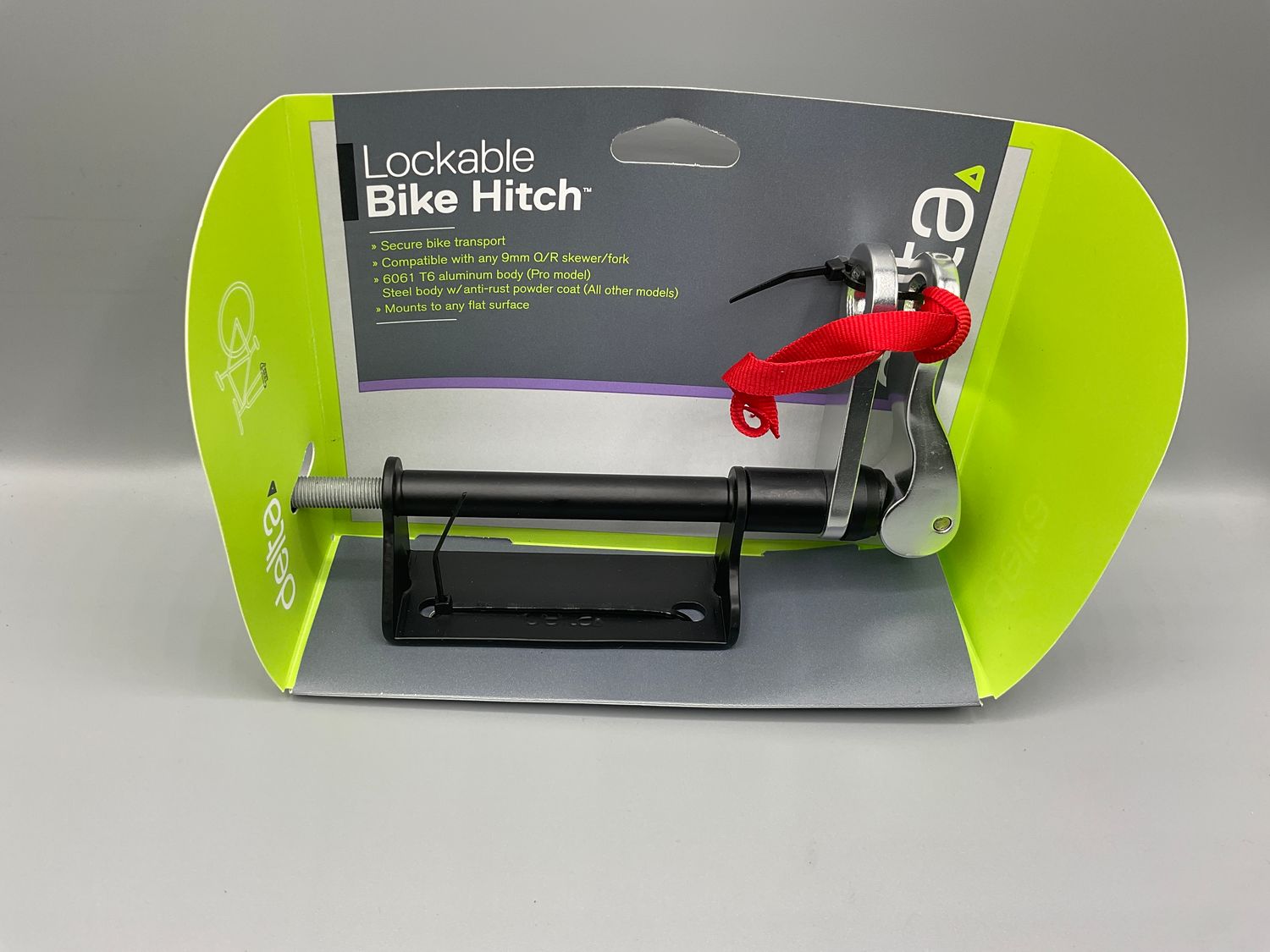 Delta Bike Hitch Truck Rail Fork Mount Rack: Standard 9.0mm Black