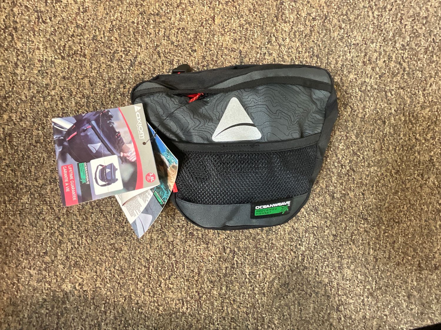 BAG AXIOM HBAR SEYMOUR O-WEAVE P4 GY/BK