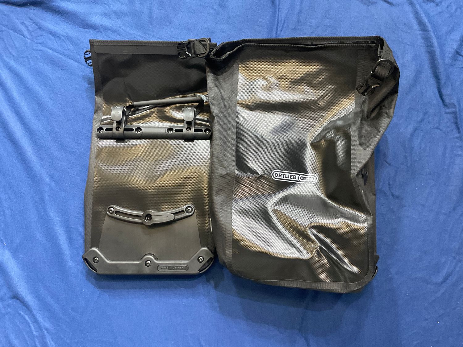 Ortlieb Front-Roller City Front Pannier: Pair~ Black