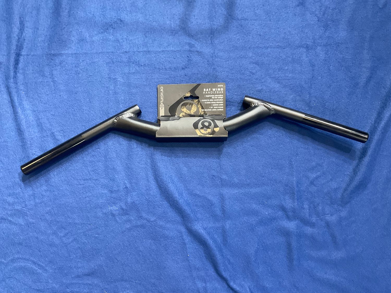 HBAR OR8 MTB BATWING ALY 31.8x660x25d BK