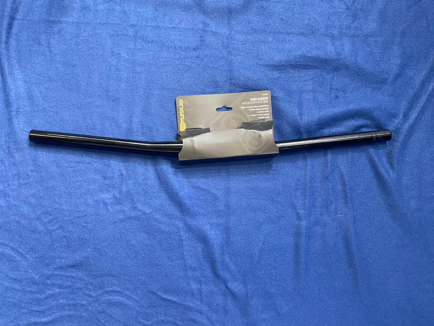 HBAR OR8 MTB ALY FLAT 31.8x640x6d BK