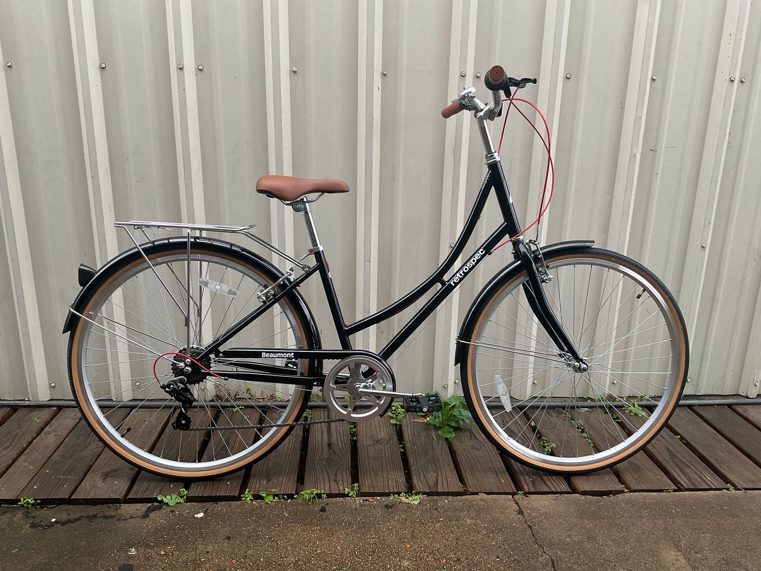 Retrospec Beaumont 7sp City Bike ST, Color: Black