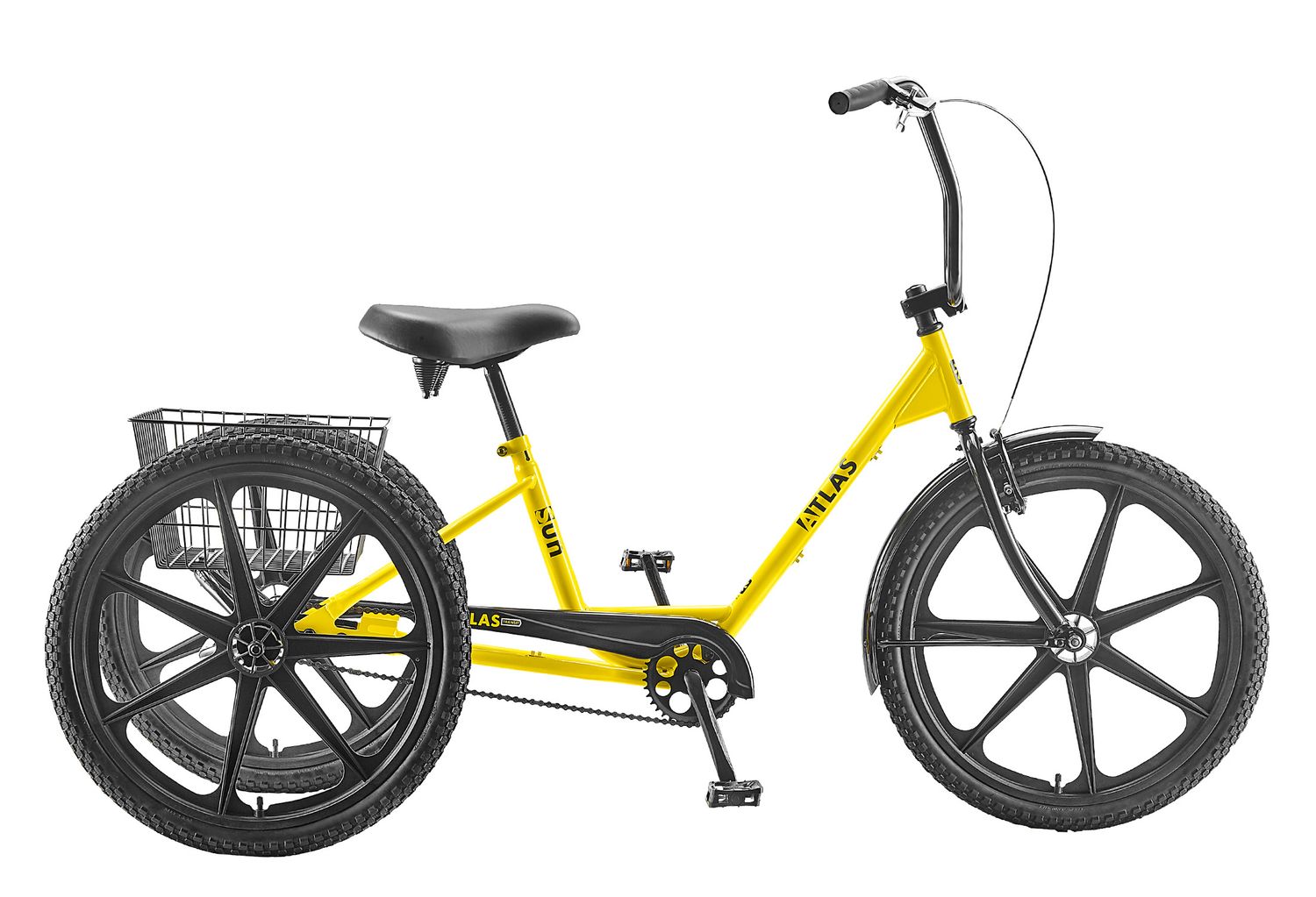 Sun Atlas Transit Trike, Color: Yellow