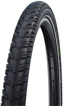 Schwalbe Energizer Plus Tour Tire - 700 x 47 Clincher Wire Black/Reflective Performance GreenGuard Addix E50