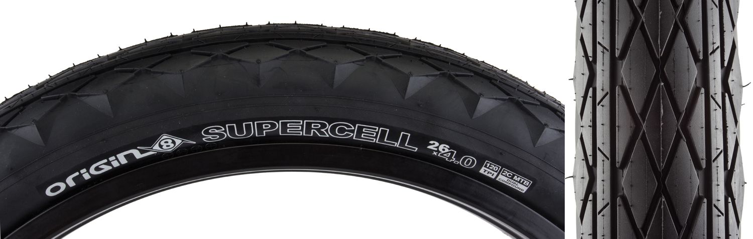 TIRE OR8 SUPERCELL 26x4.0 FOLD BK/BK