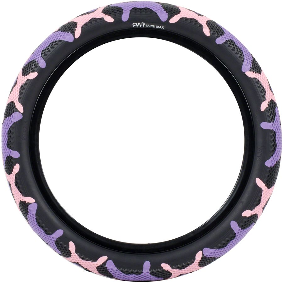 TIRE  20 x 2.4 - Purple Camo/Black Cult x -Vans