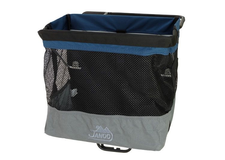 Jandd Grocery Bag Pannier: Single - Gray