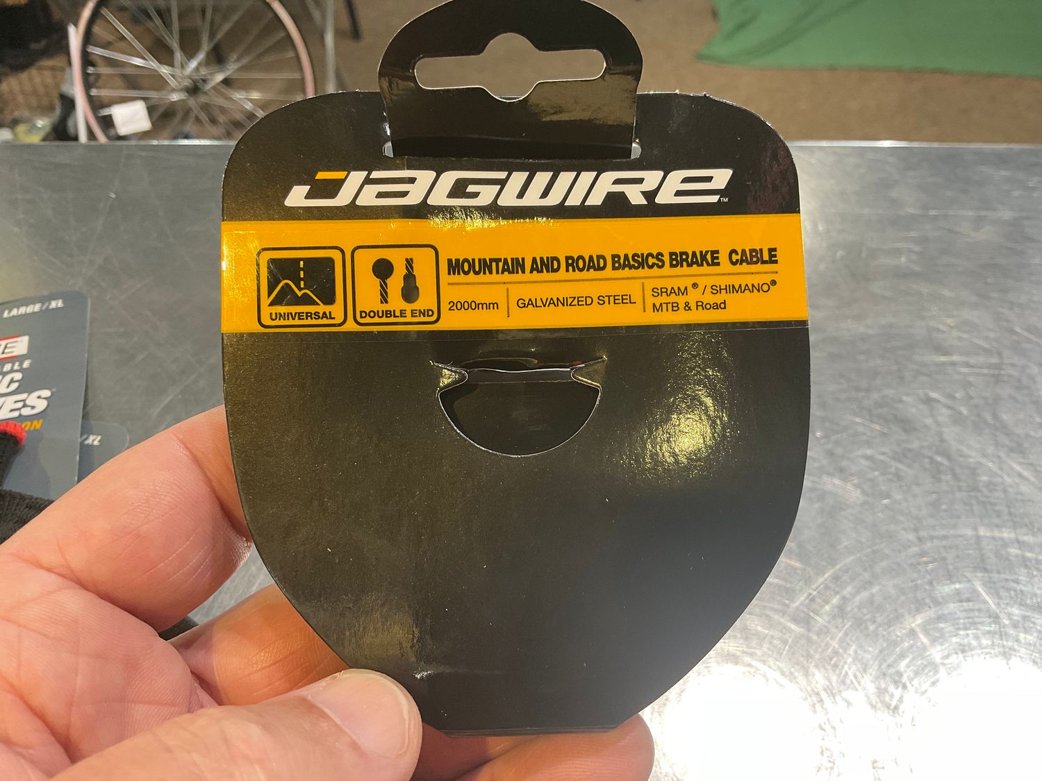Jagwire Brake Cable Basics 1.6x2000mm Galvanized SRAM/Shimano MTB &amp; Road