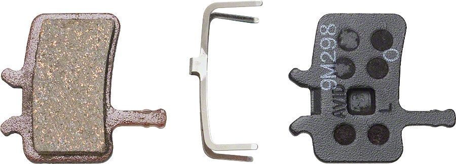 Avid Disc Brake Pads - Organic Compound, Steel Backed, Quiet, For Juicy and BB7