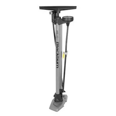 BLACKBURN GRID 2 FLOOR PUMP: GREY
