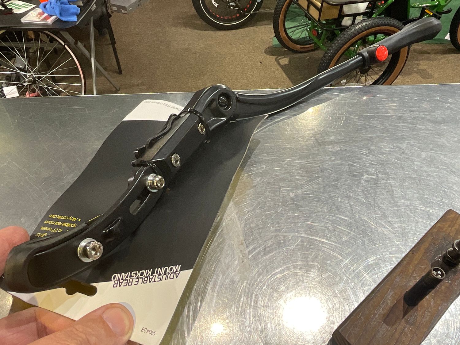 KICKSTAND - Stay Mount,  DISC COMPATIBLE - ADJSTBL -  BK - SUNLT